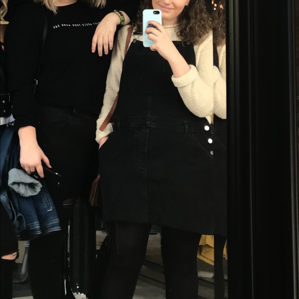 ASOS denim overall dress - Picture 4 of 5